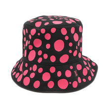 Load image into Gallery viewer, LOUIS VUITTON LVxYK Hat Reversible Infinity Dot Size M Black/PinkM7075M Cotton100%