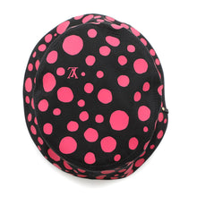 Load image into Gallery viewer, LOUIS VUITTON LVxYK Hat Reversible Infinity Dot Size M Black/PinkM7075M Cotton100%