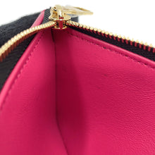 Load image into Gallery viewer, LOUIS VUITTON Portefeuille Capucine Compact Noir/Hot pinkM62157 Taurillon Leather