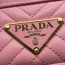 将图像加载到图库查看器中,PRADA Card Case Pink1MC025 Leather
