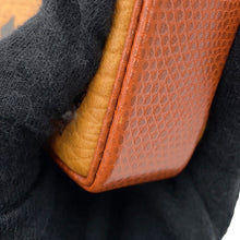 将图像加载到图库查看器中,MCM Visetos Pattern Mini Chain Shoulder Brown PVC