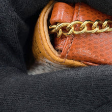 Load image into Gallery viewer, MCM Visetos Pattern Mini Chain Shoulder Brown PVC