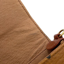 Load image into Gallery viewer, MCM Visetos Pattern Mini Chain Shoulder Brown PVC