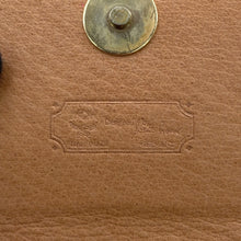 将图像加载到图库查看器中,MCM Visetos Pattern Mini Chain Shoulder Brown PVC