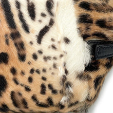 Load image into Gallery viewer, Givenchy Pandora Bag Leopard Brown/BlackBK50CBK1UK Goatskin Leather Faux Fur Size S