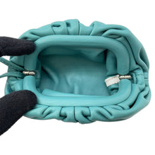 将图像加载到图库查看器中,Bottega Veneta Mini The Pouch Coin purse Blue577816 Leather