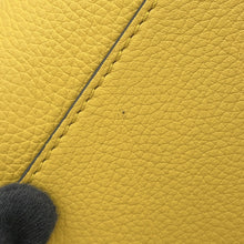 将图像加载到图库查看器中,LOEWE Hammock Drawstring 2WayShoulder Yellow314.12.V07 Calf Leather Size Mini