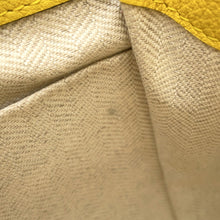 将图像加载到图库查看器中,LOEWE Hammock Drawstring 2WayShoulder Yellow314.12.V07 Calf Leather Size Mini