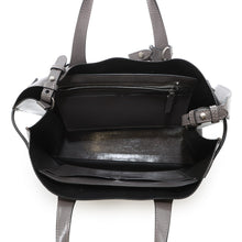 Load image into Gallery viewer, BURBERRY Soft Banner 2WAYBag Gray Leather