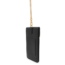 将图像加载到图库查看器中,BURBERRY Phone ShoulderPouch Black Leather