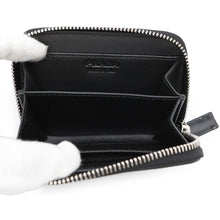 Load image into Gallery viewer, PRADA Zip Around Coin purse Black2MM003 Leather