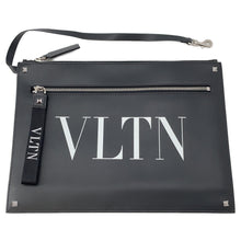 Load image into Gallery viewer, Valentino Garavani ★Plastics tote Transparent/Black Plastics Leather