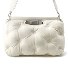将图像加载到图库查看器中,Maison Margiela Maison Margiela Glam Slam 2WAYBag WhiteS56WG0084 Leather