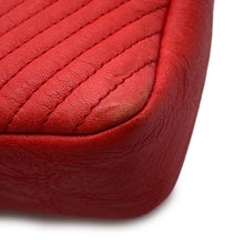 Load image into Gallery viewer, CHANEL Chevron ChainShoulder RedA92087 Leather