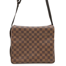 将图像加载到图库查看器中,LOUIS VUITTON ★Naviglio RedN45255 Damier Ebene Canvas