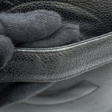 Load image into Gallery viewer, CHANEL CC Logo Cocoball Tote BlackA03578 Caviar Leather