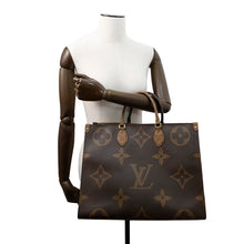Load image into Gallery viewer, LOUIS VUITTON Onthego RedM45320 Monogram Monogram Reverse Canvas Monogram Giant Size GM