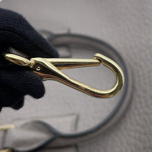 Load image into Gallery viewer, BURBERRY ★Medium Clifton Insignia Gray3971049 Leather