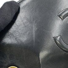 Load image into Gallery viewer, CHANEL Matelasse Half Moon ChainShoulder Black Lambskin