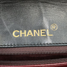 Load image into Gallery viewer, CHANEL Matelasse Half Moon ChainShoulder Black Lambskin