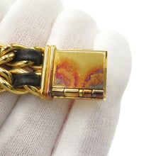 将图像加载到图库查看器中,CHANEL Premiere M W20mm×H26mm Gold Plated Leather Black DialH0001