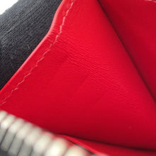 Load image into Gallery viewer, Christian Louboutin M Panettone round zip wallet with CL PARIS logo Gray/Black1235463 Canvas/Leather