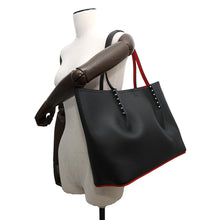 Load image into Gallery viewer, Christian Louboutin Baroque Tote Black3205187 Calf Leather Size Large