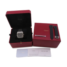 将图像加载到图库查看器中,CARTIER Santos de Cartier Chronograph XL Japan Limited Edition 220 pieces W43.3mm Stainless Steel Gray DialWSSA0078