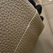 Load image into Gallery viewer, HERMES Jacket Size 40 Brown Deer Leather Cashmere 93% Polyester 7%