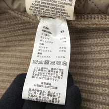 Load image into Gallery viewer, HERMES Jacket Size 40 Brown Deer Leather Cashmere 93% Polyester 7%