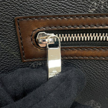 将图像加载到图库查看器中,Berluti URIS 2way Tote Black/Brown Leather PVC Size Small