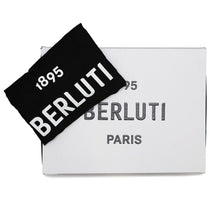 将图像加载到图库查看器中,Berluti URIS 2way Tote Black/Brown Leather PVC Size Small