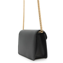 将图像加载到图库查看器中,CELINE Triomphe Card Holder ChainShoulder Black10J743DPV Leather