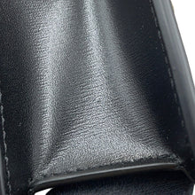 将图像加载到图库查看器中,CELINE Triomphe Card Holder ChainShoulder Black10J743DPV Leather