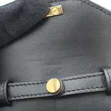 将图像加载到图库查看器中,CELINE Triomphe Card Holder ChainShoulder Black10J743DPV Leather