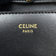 将图像加载到图库查看器中,CELINE Triomphe Card Holder ChainShoulder Black10J743DPV Leather