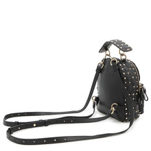 将图像加载到图库查看器中,Valentino Garavani Rock Studded Backpack BlackRW2B0B63XQC Leather