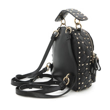 将图像加载到图库查看器中,Valentino Garavani Rock Studded Backpack BlackRW2B0B63XQC Leather