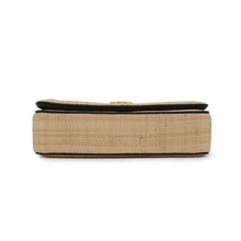 将图像加载到图库查看器中,BURBERRY Horseferry Print Small Lola Beige8030229 Raffia Leather