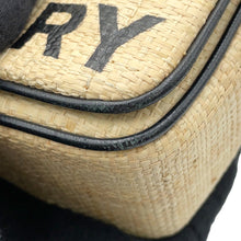 将图像加载到图库查看器中,BURBERRY ★Horseferry Print Small Lola Beige8030229 Raffia Leather