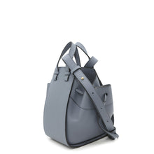 Load image into Gallery viewer, LOEWE Hammock DrawstringBag Blue314.30.V07 Leather Size Mini