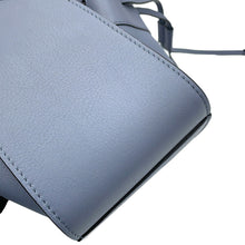 Load image into Gallery viewer, LOEWE Hammock DrawstringBag Blue314.30.V07 Leather Size Mini