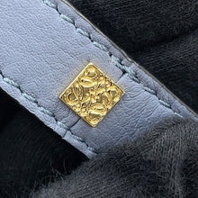 Load image into Gallery viewer, LOEWE Hammock DrawstringBag Blue314.30.V07 Leather Size Mini