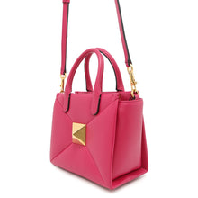 Load image into Gallery viewer, Valentino Garavani Rock Studded 2WAY Shoulder Bag PinkXW0B0K59HHX Leather