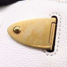 将图像加载到图库查看器中,LOUIS VUITTON ★All Set White/BlackM57203 Leather Size MM