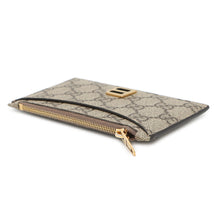 Load image into Gallery viewer, GUCCI BALENCIAGA Collaboration Hacker Project B Logo Coin Card Case Beige681701 PVC/Leather