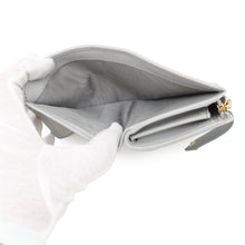将图像加载到图库查看器中,PRADA ★City Calf Tab Wallet Gray1ML018 Leather