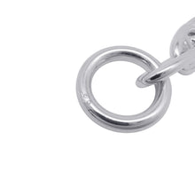 将图像加载到图库查看器中,HERMES Chaine d'Ancre Bracelet 9 frames Size TGM Silver SV925
