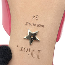 将图像加载到图库查看器中,Dior ★DAY Slingback Pumps PinkKCB828VCA Leather Patent Leather Size 34