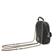 Load image into Gallery viewer, CHANEL ★Matelasse Timeless Classics Mini Backpack BlackAP3753 Caviar Leather